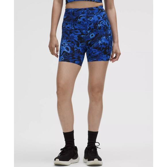 Lululemon Fast and Free High-Rise Short 6" 5 Pocket Sz 14 - Picture 1 of 6